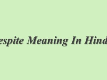 Despite Meaning In Hindi