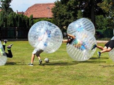 How to wear a zorb ball? 