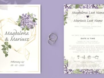 Best digital wedding invitation templates for you
